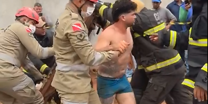 homem se esconde em tubulação de esgoto e é resgatado pelos Bombeiros em Canaã dos Carajás1